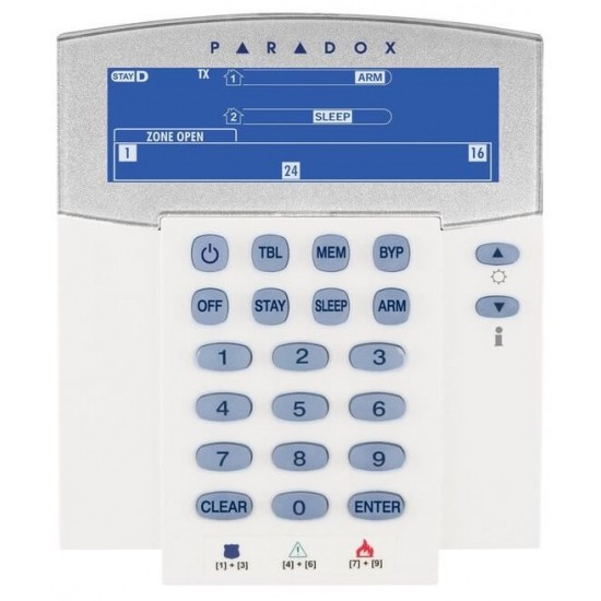 Paradox K38 Kablosuz Fix İcon Lcd Keypad